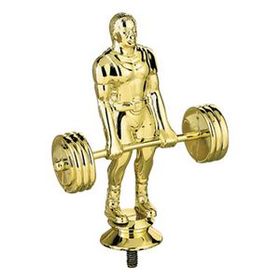 Blank Trophy Figure (Male Weight Lifting), 5 1/2" H