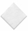 Custom 3 Ply Folded White Luncheon Napkin - 6.5"x6.5" (High Lines), Price/piece