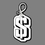 Custom Dollar Sign Bag Tag, Price/piece