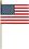Custom No Fray Economy Cotton U.S. Mounted Flag w/ Gold Spear Flagpole (12"x18"), Price/piece