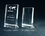 Custom Prestige Awards optical crystal award trophy., 6" L x 4" W x 1.5625" H, Price/piece