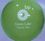 Custom Inflatable Solid Color Beachball / 16" - Solid Green, Price/piece