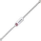 Amcraft - The Classic Stainless Steel Custom  ID Bracelet with Logo, 8