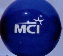 Custom Inflatable Solid Color Beachball / 24" - Blue
