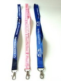 Custom Polyester Lanyard With Dog Clip, 36