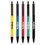 Custom Retractable Pen w/ Solid Barrel & Black Trim, Price/piece