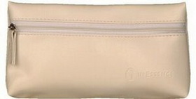 Custom Simple Single Zipper Accessory Bag, 7 3/8" L X 1 1/8" W X 3 7/8" H