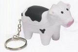 Custom Milk Cow Keychain Stress Reliever Toy