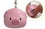 Custom Rubber Pig Coin Purse w/ Key Chain, Price/piece