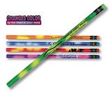 Custom Color Changing Mood Pencil w/ Colored Eraser (Spot Printed)