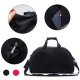 Custom Black Duffle Bag, 18 1/2