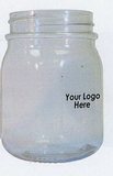 Custom Clear Mason Jar (16 Oz.)