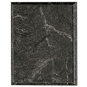 Blank Black Marbled Plaque (7"x9")