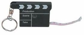 Custom Movie Clapper Tape Measure w/ Keychain