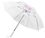 Custom Basic Clear Auto Open Umbrella, 46" Diameter, Price/piece