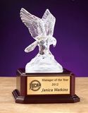 Custom Crystal Eagle Award (8