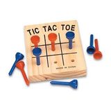 Custom Wooden Tic Tac Toe Game