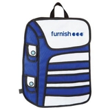 Custom WGG! The Cartoon Backpack - Blue