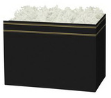 Blank Classic Black Large Basket Box, 10 1/4