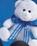 Custom Q-Tee Collection Stuffed Baby Blue Bear, Price/piece