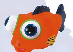 Custom Rubber Big Eyes Fish Toy