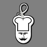 Custom Chef (Moustache) Bag Tag