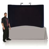 Blank 8' Full Fabric Panel Table Top Pop Up