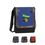 Custom 11" x 13 1/2" x 4 1/2" City Messenger Bag with 600D Front Zipper Pocket, Full Organizer under Flap, Price/piece