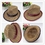 Custom Fedora Hats Unisex Charm Beach Hat, 23" Diameter, Price/piece