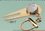 Custom 3"x1-3/4" Gold Plated Brass Golf Divot Tool/ Keyring/ Marker (Engraved), Price/piece