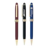Custom Metal Pen, Ballpoint pen, Twist action, Blue ink refill optional