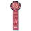Custom 11-1/2" Stock Rosette/ Trophy Cup On Medallion (Outstanding Achievement), Price/piece