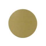 Custom Satin Brass Disc For Engraving (4