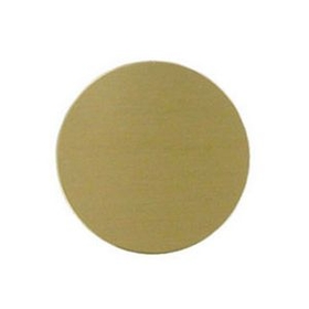 Custom Satin Brass Disc For Engraving (4")