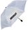 Custom Foldable Umbrella - 40" Arc and Folds Into Compact 13" (White), Price/piece