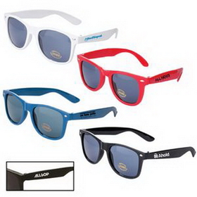 Custom Retro Style Sunglasses, 5.75" L x 2" W