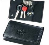 Posh Xessories Custom Signature Leather Tri-Fold Key Case, Debossed / Hot Stamped / Silkscreen