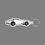 Custom Key Ring & Punch Tag - Corvette Car (Side), Price/piece