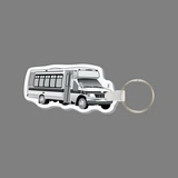 Custom Key Ring & Punch Tag - Short Tour Bus