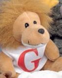 Custom Q-Tee Collection Stuffed Lion