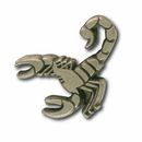 Custom Scorpion Lapel Pin, 1 1/4