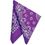 Blank Purple 22" Bandannas (12 Pack), Price/piece
