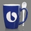 Custom Winfield Mug & Spoon - 15oz Cobalt, Price/piece