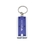 Custom The Goddard Flashlight/Keychain - Blue, 1.0" W x 2.375" H, Price/piece