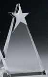 Custom Medium Top Star Award - Triangle, 5 1/4