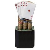 Blank Hand Painted Poker Trophy (5 1/2