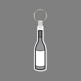Key Ring & Punch Tag - Wine Bottle