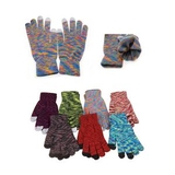 Custom Adult Camo Acrylic Knitted Gloves (Mixed Color), 8.7