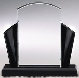Blank Acrylic Plate on Slide-In Stand (4"x6")