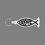 Punch Tag - Religious Symbolic Fish, Price/piece